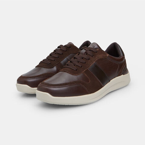 Sneakers de hombre en piel Bata Comfit, Marrón Sneakers de hombre en piel Bata Comfit, Marrón
